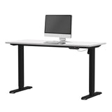 NNEED Electric Standing Desk Single Motor Black&White 140CM