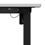 NNEED Electric Standing Desk Single Motor Black&White 140CM