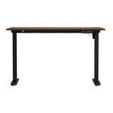 NNEED Electric Standing Desk Single Motor Black&Walnut 140CM