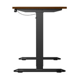 NNEED Electric Standing Desk Single Motor Black&Walnut 140CM