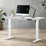 NNEED Electric Standing Desk Single Motor White 140CM