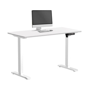 NNEED Electric Standing Desk Single Motor White 140CM