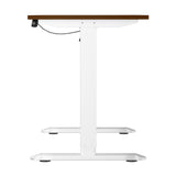 NNEED Electric Standing Desk Single Motor White&Walnut 140CM