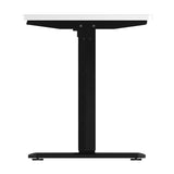 NNEED Standing Desk Adjustable Motorised 140cm Black&White