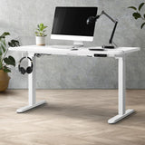 NNEED Standing Desk Adjustable Motorised 120cm White