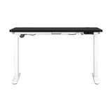 NNEED Standing Desk Adjustable Motorised 140cm White&Black