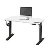 NNEED Standing Desk Dual Motor Adjustable 120cm Black&White