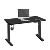 NNEED Standing Desk Dual Motor Adjustable 140cm Black