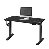 NNEED Standing Desk Dual Motor Adjustable 140cm Black