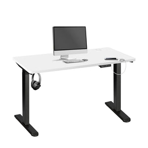 NNEED Standing Desk Dual Motor Adjustable 140cm Black&White