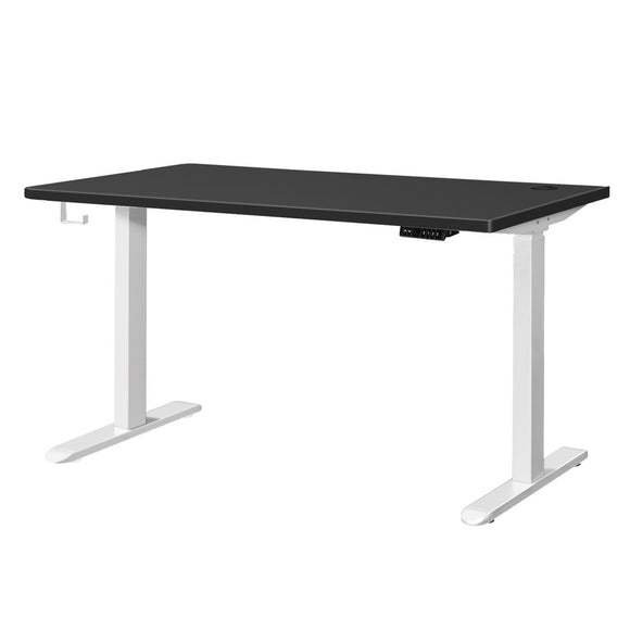 NNEED Standing Desk Dual Motor Adjustable 140cm Walnut&Black