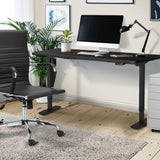 NNEED Electric Standing Desk Single Motor Black 120cm