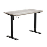 NNEED 140CM Electric Standing Desk Adjustable Black&Grey-Oak
