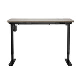 NNEED 140CM Electric Standing Desk Adjustable Black&Grey-Oak