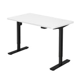 NNEED Electric Standing Desk Single Motor Black&White 140cm