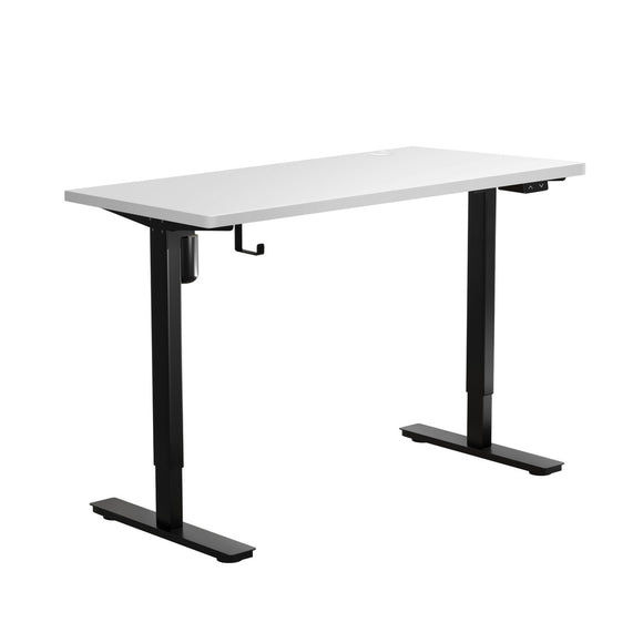 NNEED Electric Standing Desk Single Motor Black&White 150cm