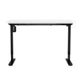 NNEED Electric Standing Desk Single Motor Black&White 150cm
