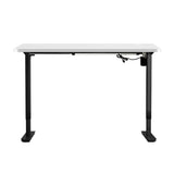 NNEED Electric Standing Desk Single Motor Black&White 150cm
