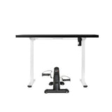 NNEDSZ 140cm Artiss Electric Standing Desk with Mini Pedal Exercise Bike Home Office