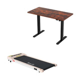 NNEDSZ Artiss 140cm Automatic Standing Desk with 360mm Electric Walking Pad Treadmill