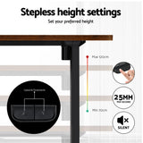 NNEDSZ Artiss 140cm Automatic Standing Desk with 360mm Electric Walking Pad Treadmill