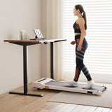 NNEDSZ Artiss 140cm Automatic Standing Desk with 360mm Electric Walking Pad Treadmill