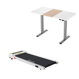 NNEDSZ Artiss 140cm Automatic Standing Desk with 360mm Electric Walking Pad Treadmill