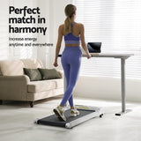 NNEDSZ Artiss 140cm Automatic Standing Desk with 360mm Electric Walking Pad Treadmill