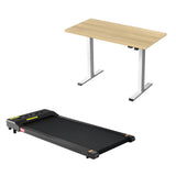NNEDSZ Artiss 120cm Automatic Standing Desk with 400mm Electric Walking Pad Treadmill