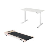 NNEDSZ Artiss 120cm Automatic Standing Desk with 360mm Electric Walking Pad Treadmill