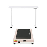 NNEDSZ Artiss 120cm Automatic Standing Desk with 360mm Electric Walking Pad Treadmill