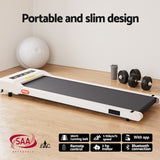 NNEDSZ Artiss 120cm Automatic Standing Desk with 360mm Electric Walking Pad Treadmill