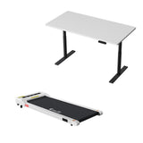 NNEDSZ Artiss 140cm Automatic Standing Desk with 360mm Electric Walking Pad Treadmill