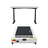 NNEDSZ Artiss 140cm Automatic Standing Desk with 360mm Electric Walking Pad Treadmill