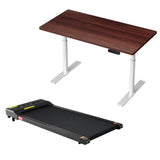 NNEDSZ Artiss 120cm Automatic Standing Desk with 400mm Electric Walking Pad Treadmill