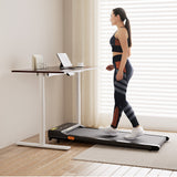 NNEDSZ Artiss 120cm Automatic Standing Desk with 400mm Electric Walking Pad Treadmill