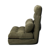 NNEED Lounge Sofa Bed Floor Recliner 2 seater Folding Green