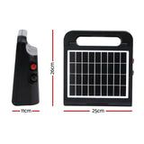 NNEDSZ 2.5km Electric Fence Energiser Solar Farm 0.15J