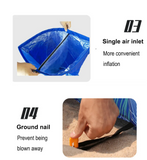 NNEOBA Portable Inflatable Sofa Bed - Outdoor Lazy Chair, Waterproof Lounger