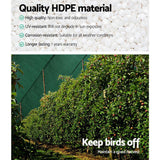 NNEDSZ 90% Shade Cloth 1.83x30m Shadecloth Sail Heavy Duty Green