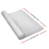NNEDSZ 90% Shade Cloth 3.66x30m Shadecloth Wide Heavy Duty White