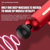 Adjustable Mini Electric Massage Gun With Usb Charging And Three-Speed Vibration-1915196592131018755
