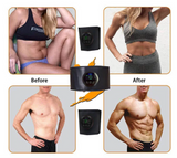 NNEOBA Electric ABS Stimulator Belt - EMS Abdominal Exerciser for Fitness Training