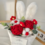 NNEOBA Cute Crochet Flowers Bouquet