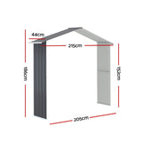 NNEDSZ Giantz Garden Shed Extension Kit Outdoor Storage Tool Sheds Workshop House Shelter