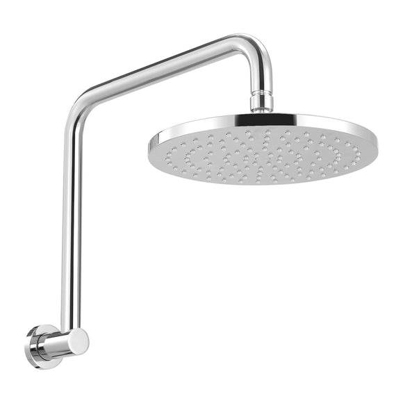 NNEDSZ 9'' Rain Shower Head Overhead High-pressure Swivel Chrome