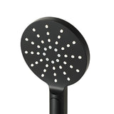 NNEDSZ Handheld Shower Head Wall Holder 4.7'' High Pressure Adjustable 3 Modes Black