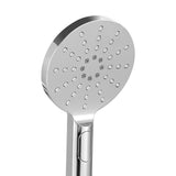 NNEDSZ Handheld Shower Head Wall Holder 4.7'' High Pressure Adjustable 3 Modes Chrome