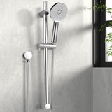 NNEDSZ Handheld Shower Head Wall Holder 4.7'' High Pressure Adjustable 3 Modes Chrome
