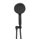 NNEDSZ Handheld Shower Head Holder 4.7'' High Pressure Black